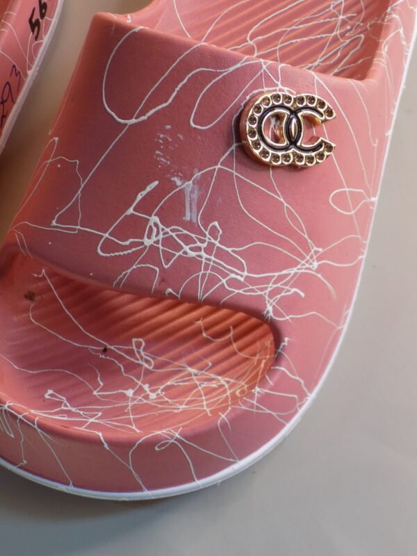 Blush Luxe Slides