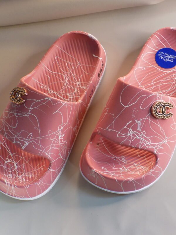 Blush Luxe Slides