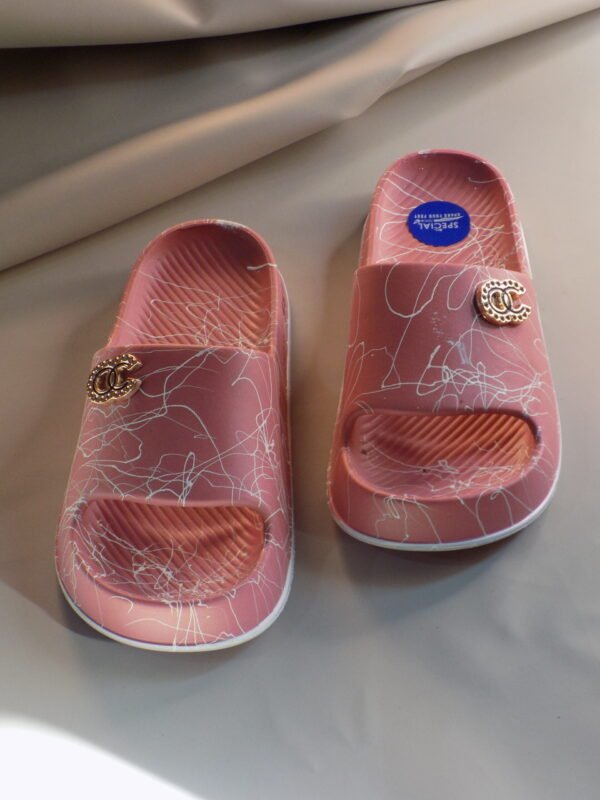 Blush Luxe Slides