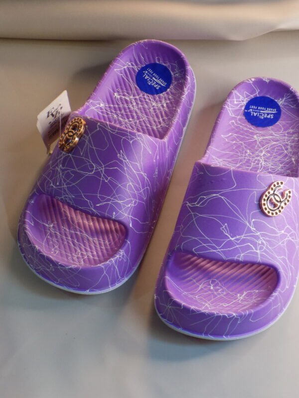Blush Luxe Slides