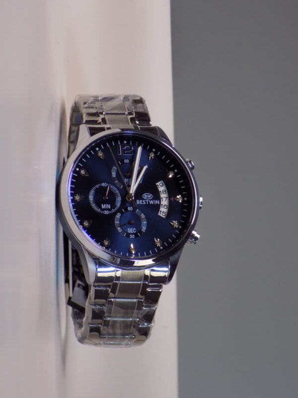 Kuzen Azure Steel Chronograph